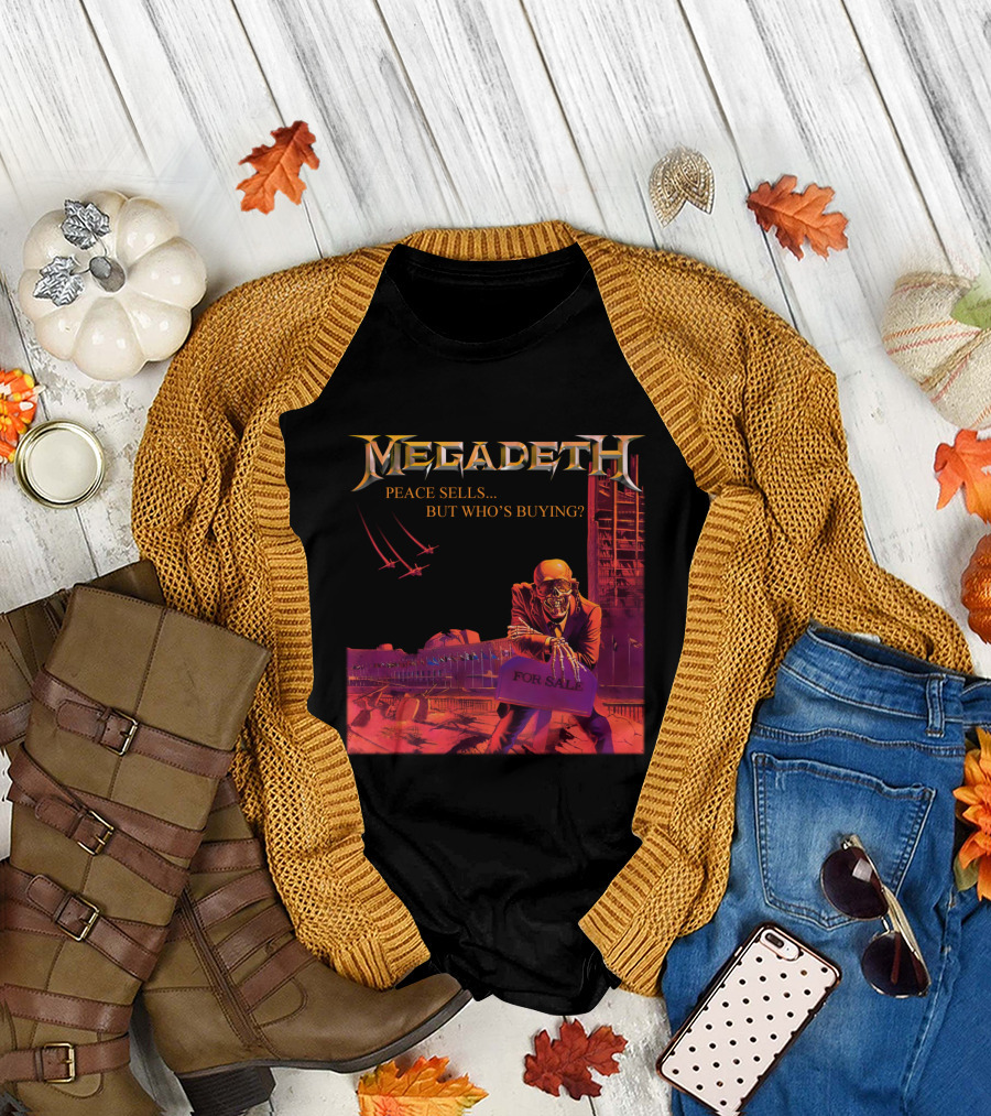 Megadeth MGD 08 Peace Sells But Who's Buying For Sale Scene T-Shirt