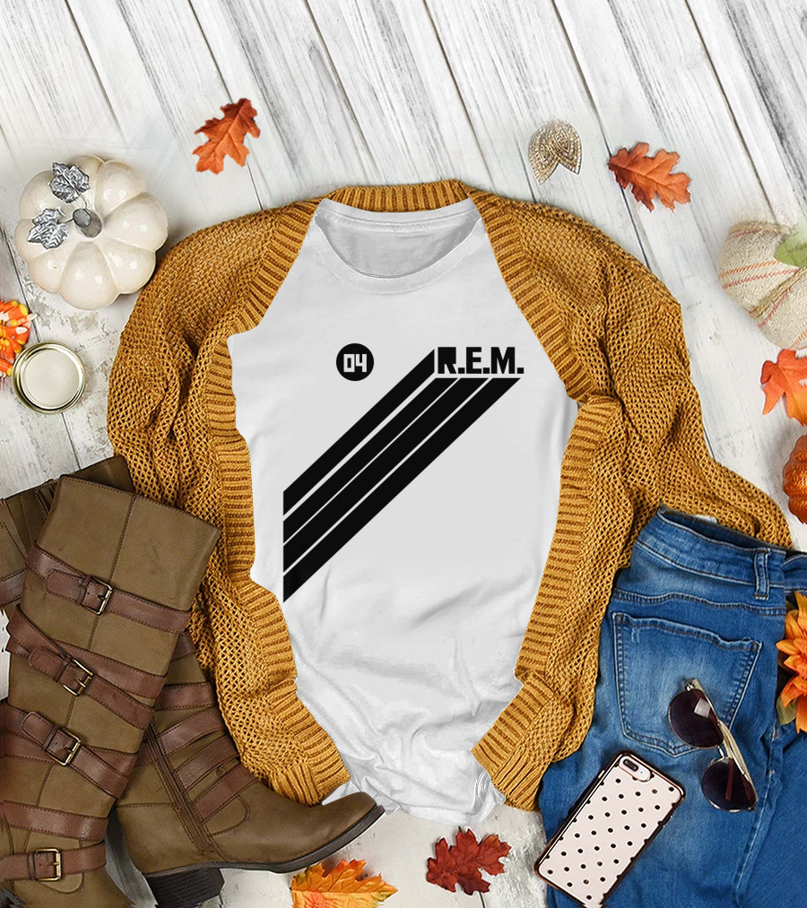 R.E.M. 04 Stripe T-Shirt