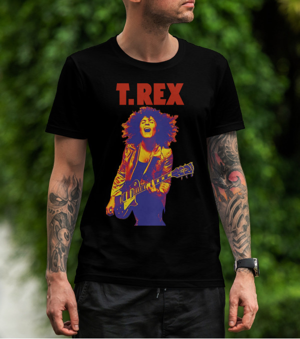 T. Rex Electric Guitar Sunburst T-Shirt