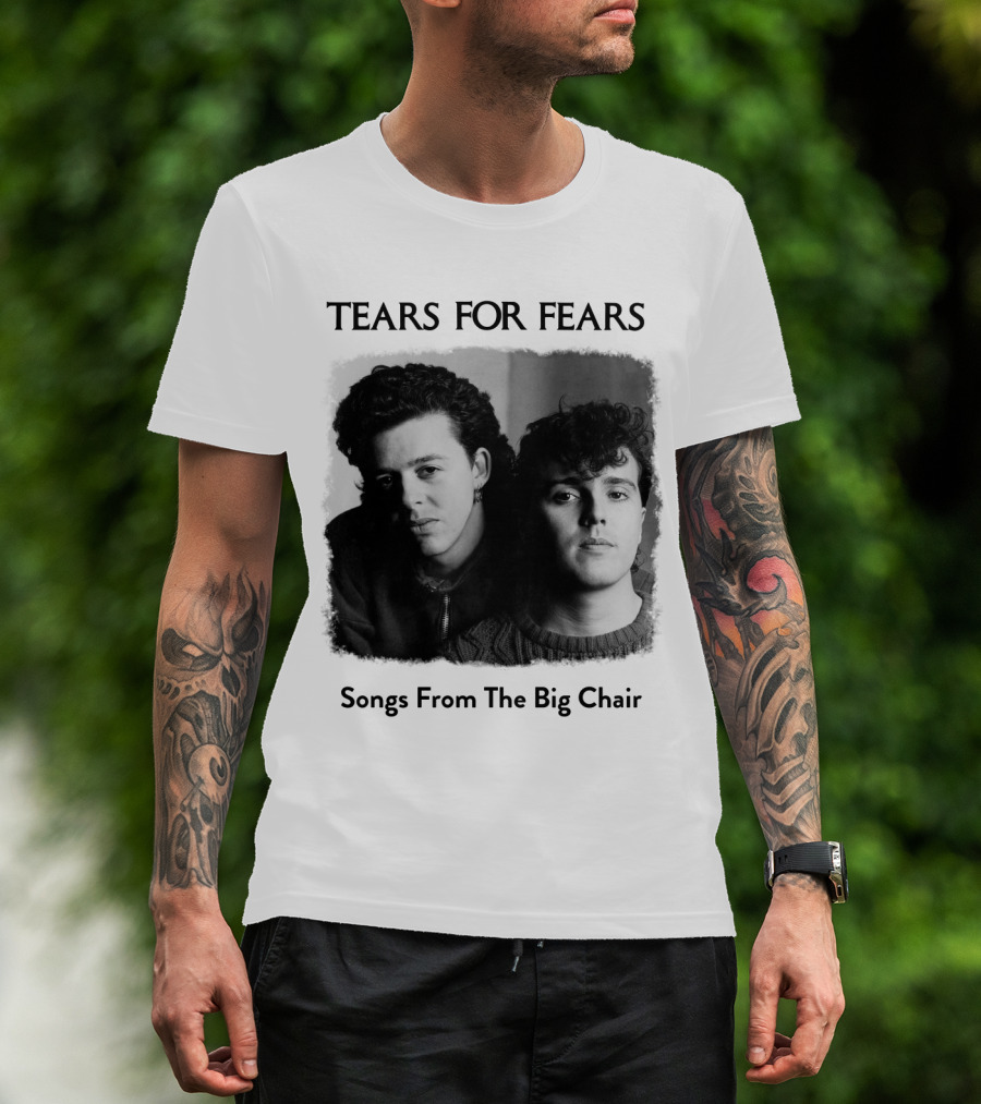Tears For Fears Songs From The Big Chair Vintage Album T-Shirt