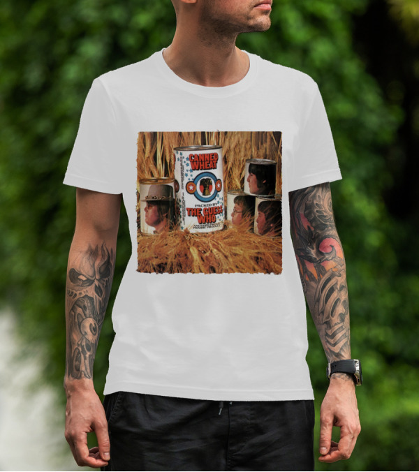 Canned Wheat Packed By The Guess Who Album Cover T-Shirt