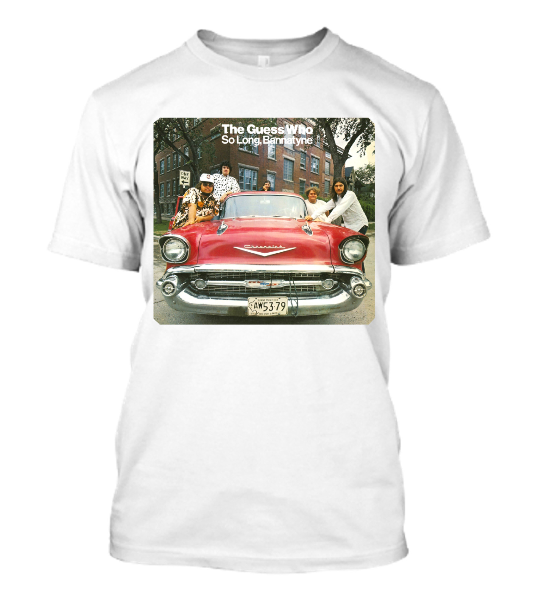 The Guess Who So Long Bannatyne Red Car Album Cover T-Shirt