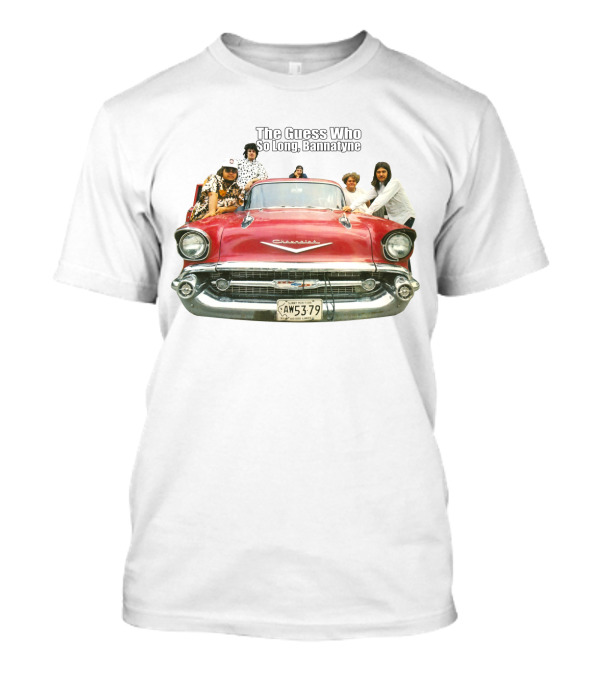 The Guess Who So Long, Bannatyne Red Vintage Car T-Shirt