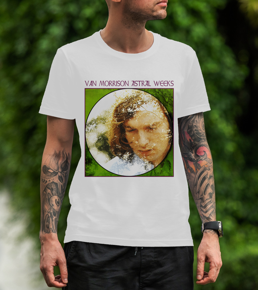 Van Morrison Astral Weeks Album Cover T-Shirt