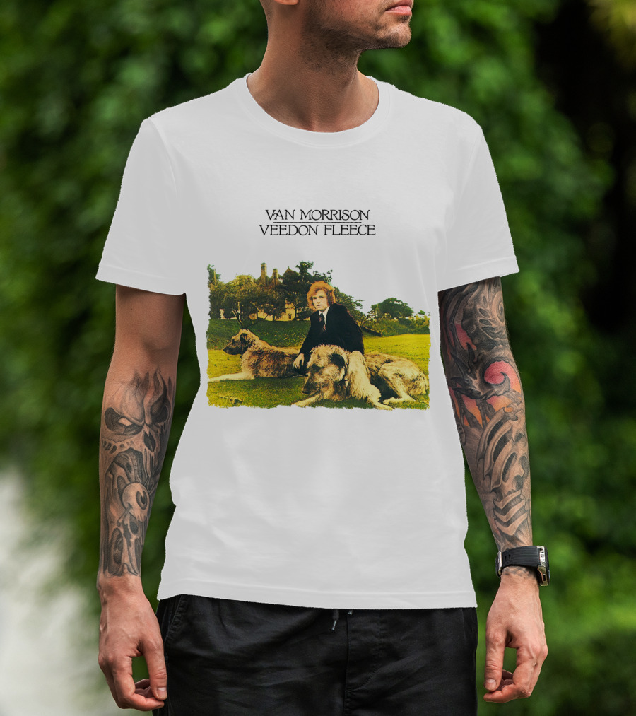 Van Morrison Veedon Fleece Album Cover T-Shirt
