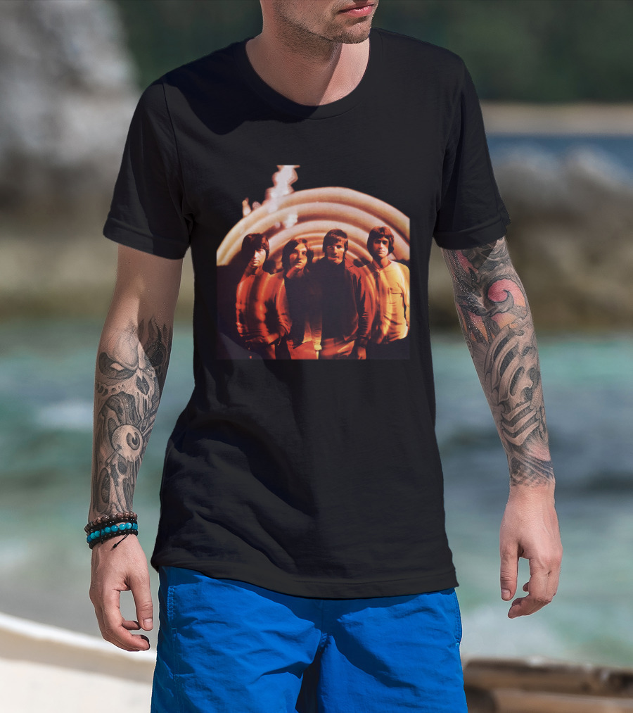 Moody Blues Band Visual Warp Effect T-Shirt
