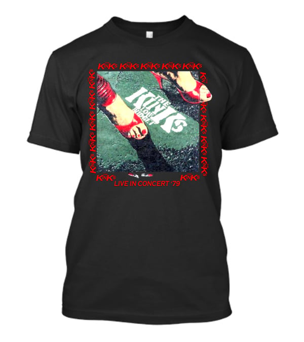 The Kinks Live In Concert '79 Tk-Ms T-Shirt