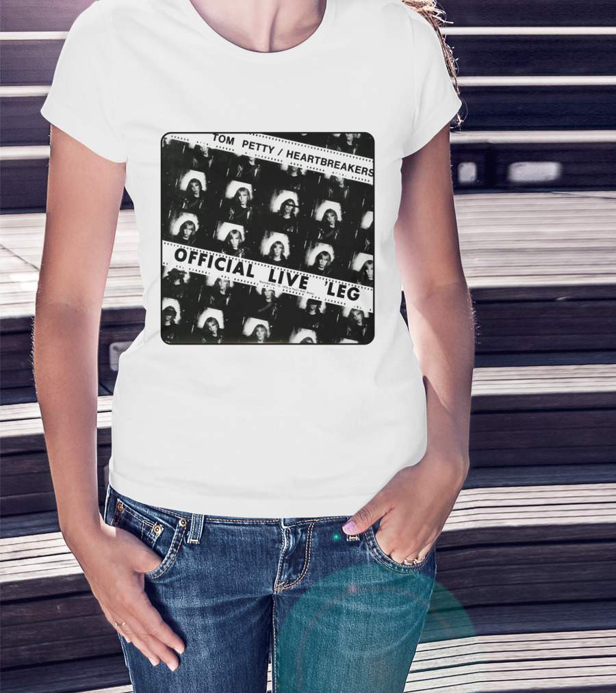 Tom Petty Heartbreakers Official Live Leg T-Shirt