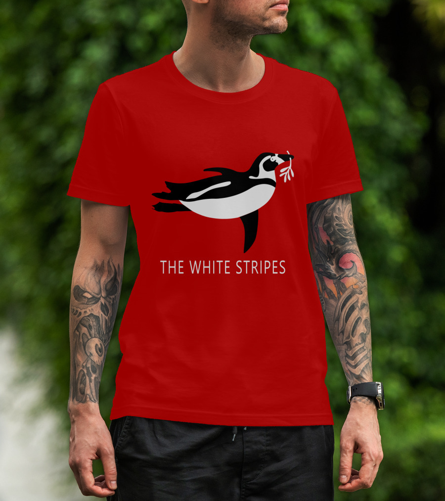 The White Stripes Penguin Tws-Ms T-Shirt