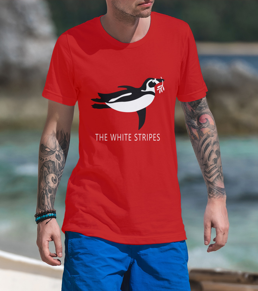 The White Stripes Penguin Tws-Ms T-Shirt