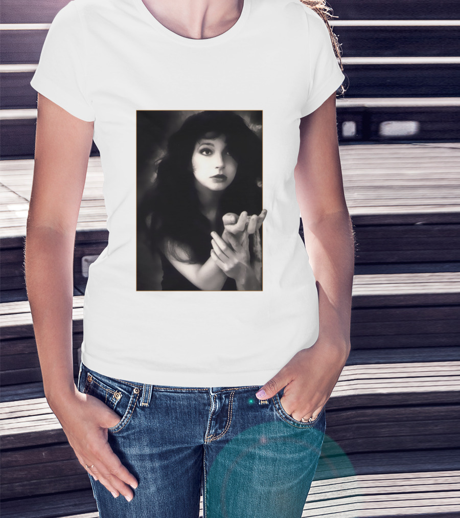 Kate Bush Black And White T-Shirt
