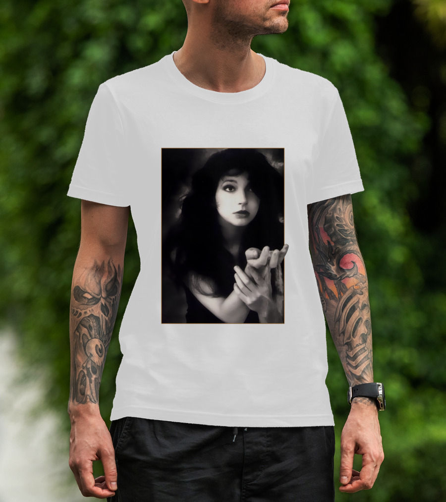 Kate Bush Black And White T-Shirt