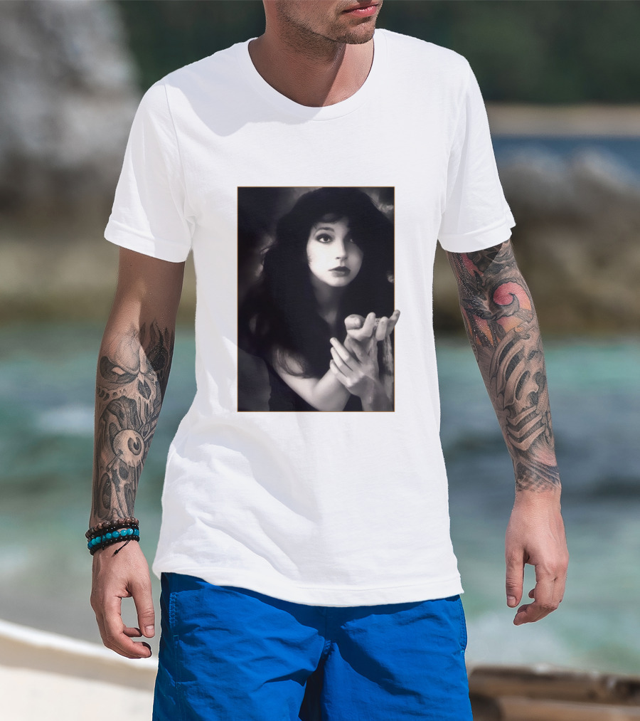 Kate Bush Black And White T-Shirt