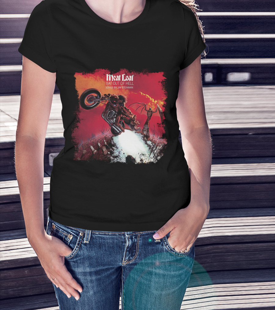 Meat Loaf Bat Out Of Hell Songs By Jim Steinman T-Shirt