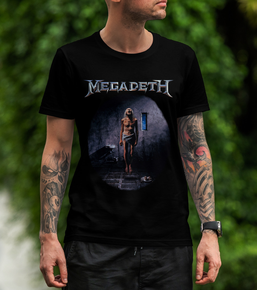 Megadeth Countdown To Extinction Album Cover Art T-Shirt