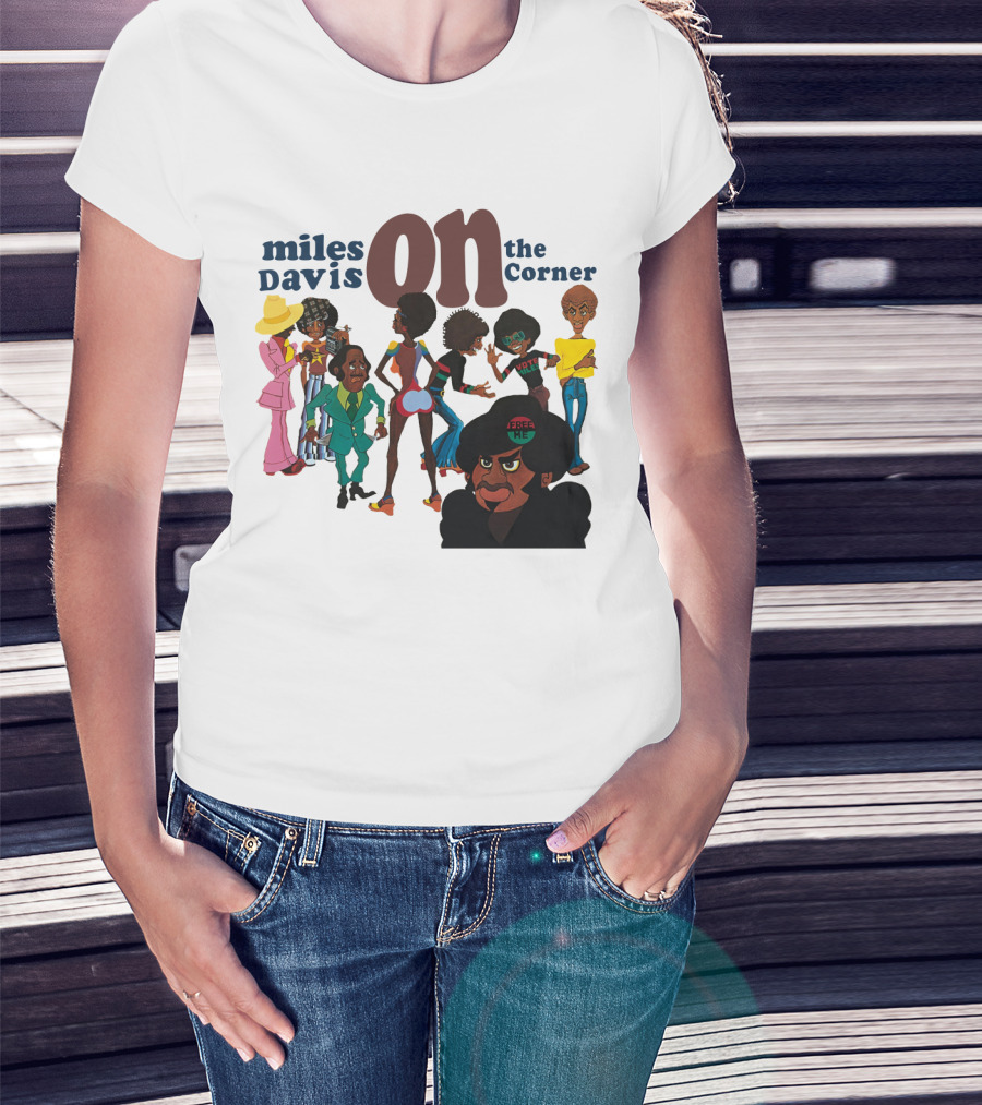 Miles Davis On The Corner Characters T-Shirt