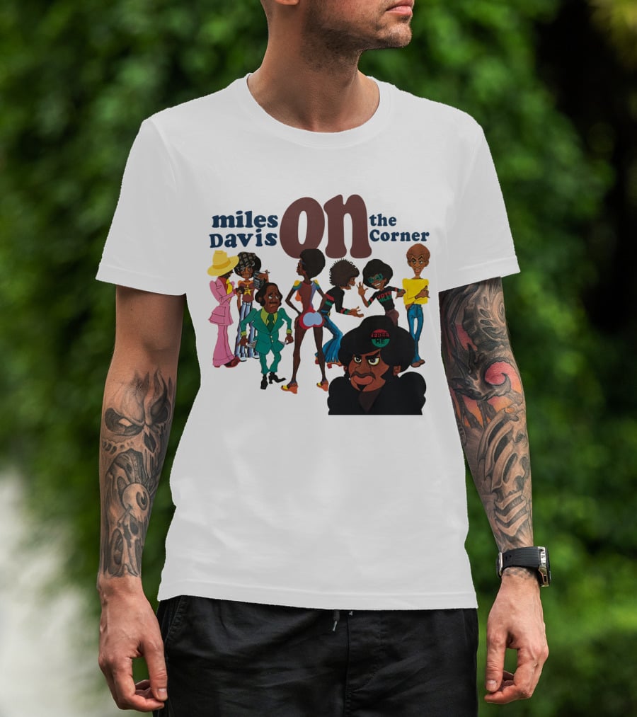 Miles Davis On The Corner Characters T-Shirt