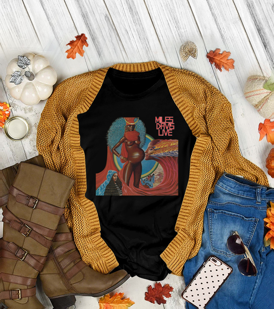 Miles Davis Live Mdv-Ms T-Shirt