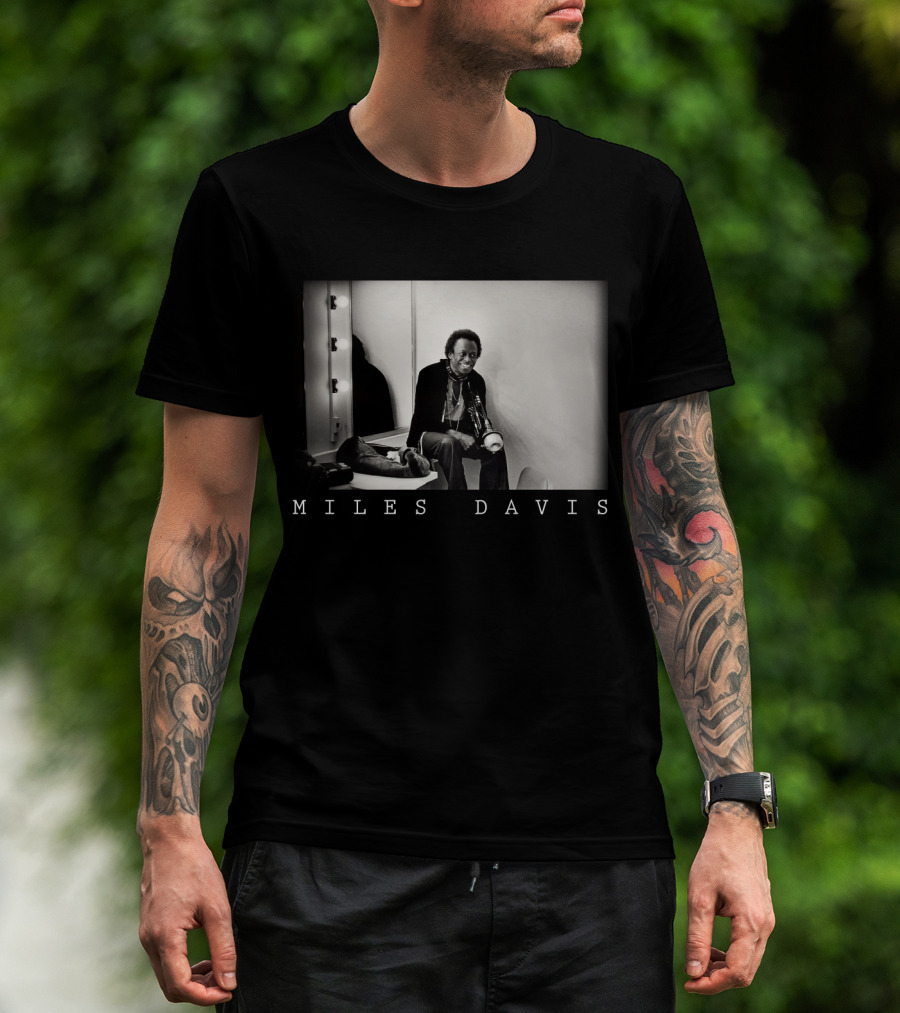 Miles Davis Backstage Reflection T-Shirt