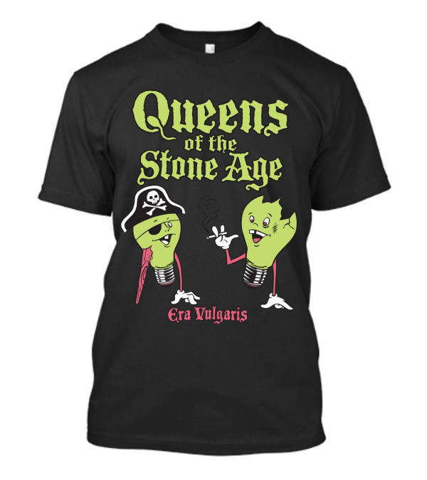 Queens Of The Stone Age Era Vulgaris Pirate Light Bulbs T-Shirt