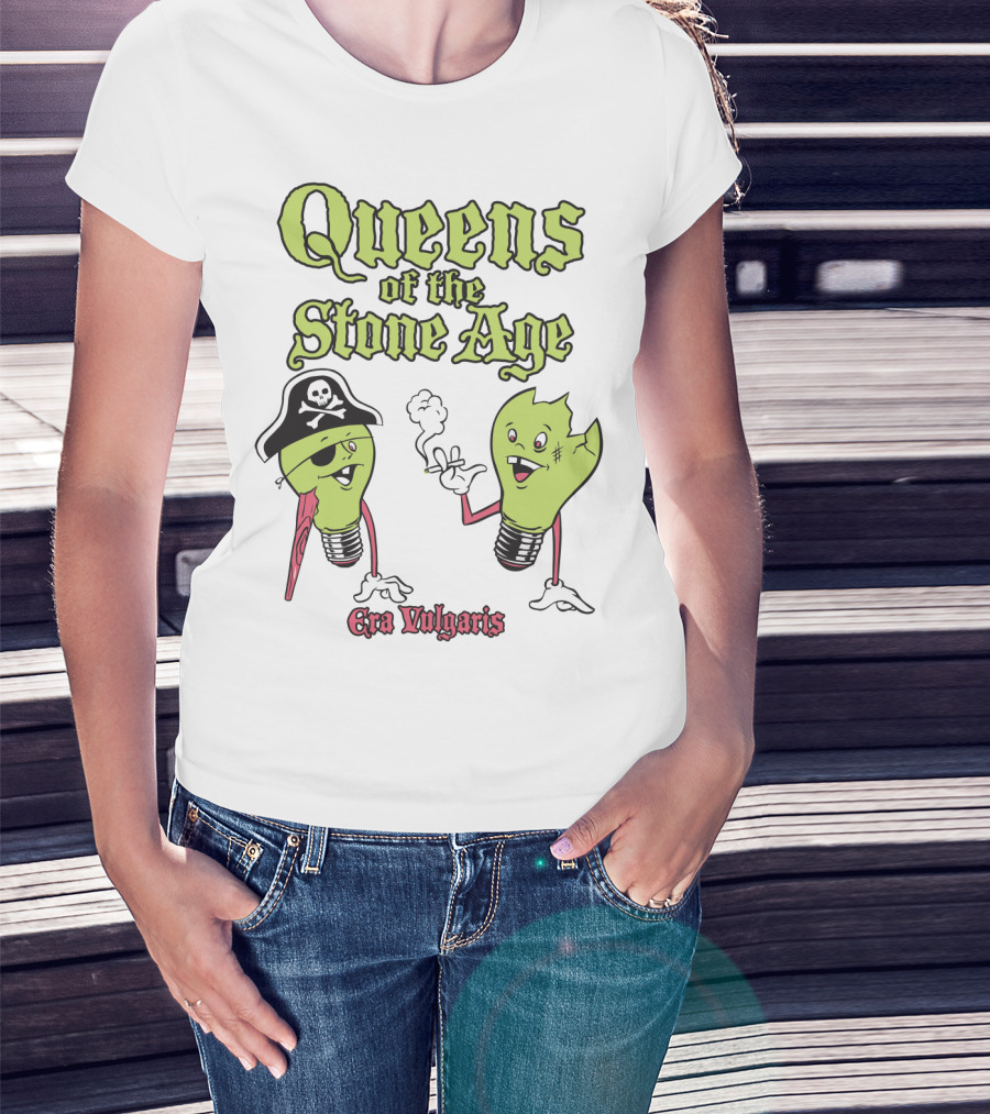 Queens Of The Stone Age Era Vulgaris Lightbulbs T-Shirt