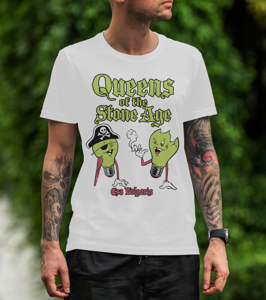 Queens Of The Stone Age Era Vulgaris Lightbulbs T-Shirt