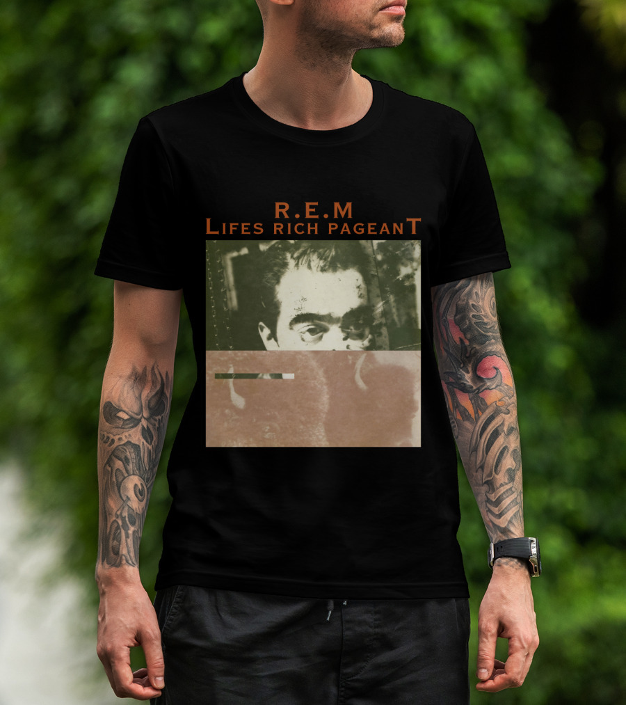 R.e.m. Lifes Rich Pageant Cover Art T-Shirt