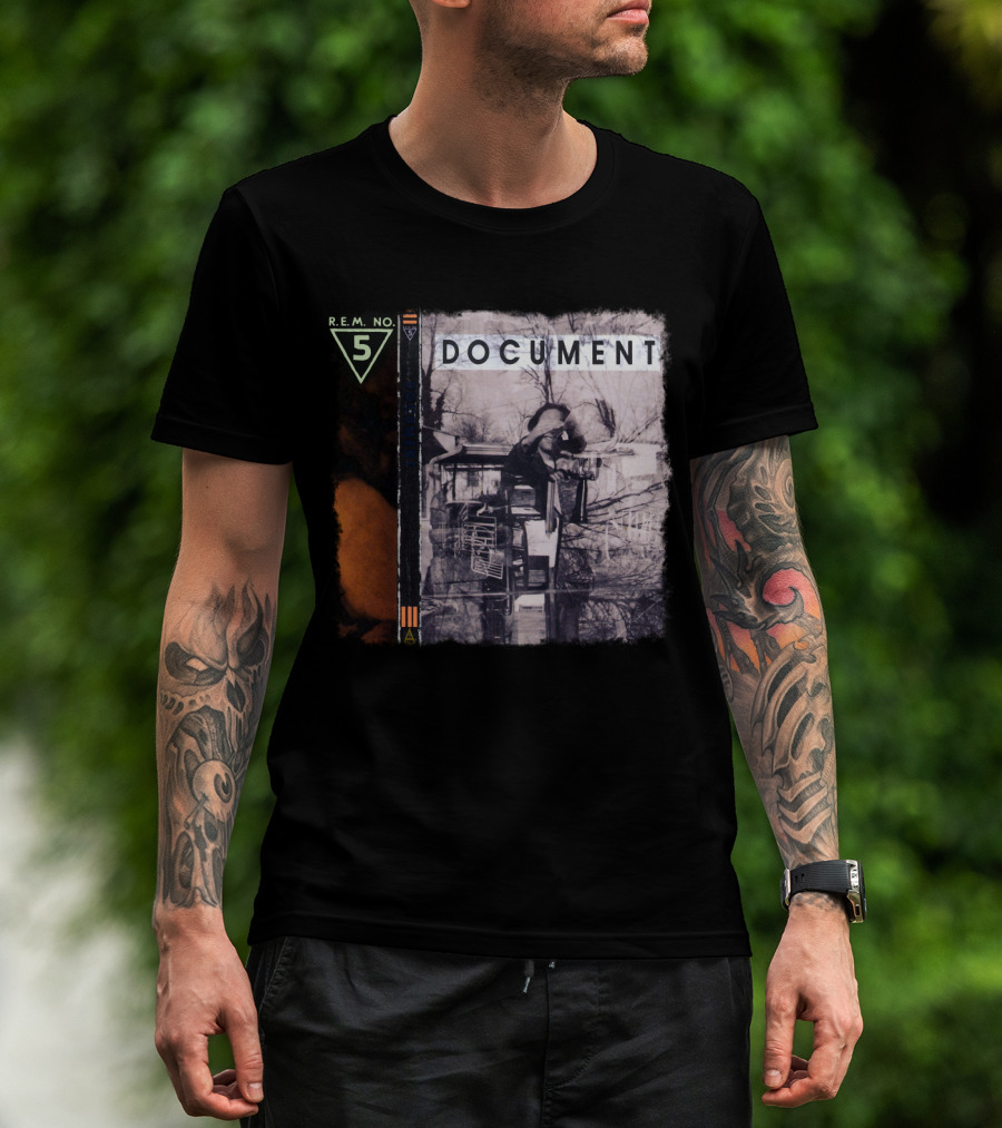 R.e.m. Document Album Cover No. T-Shirt