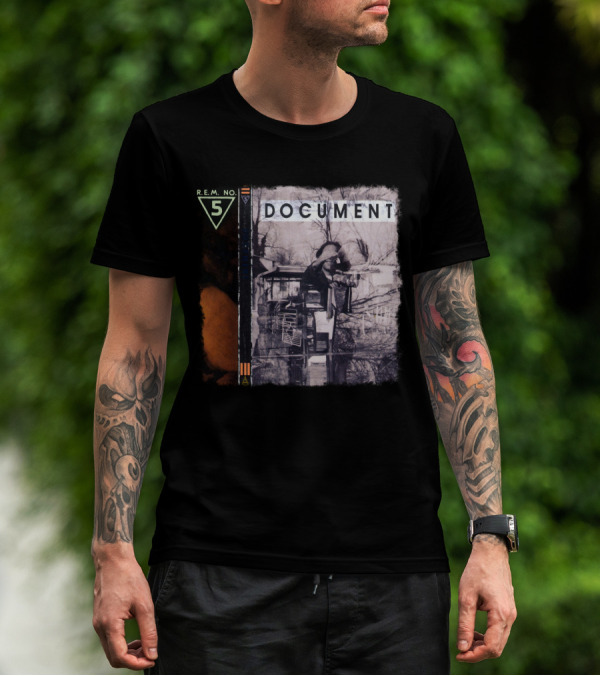 R.e.m. Document Album Cover No. T-Shirt