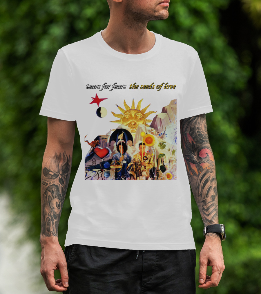 Tears For Fears The Seeds Of Love Album Cover Artwork T-Shirt