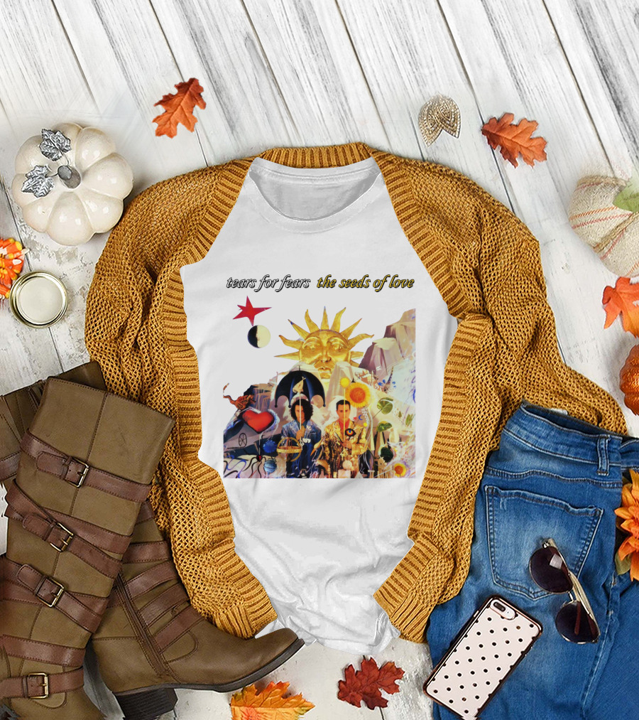 Tears For Fears The Seeds Of Love Album Cover Artwork T-Shirt