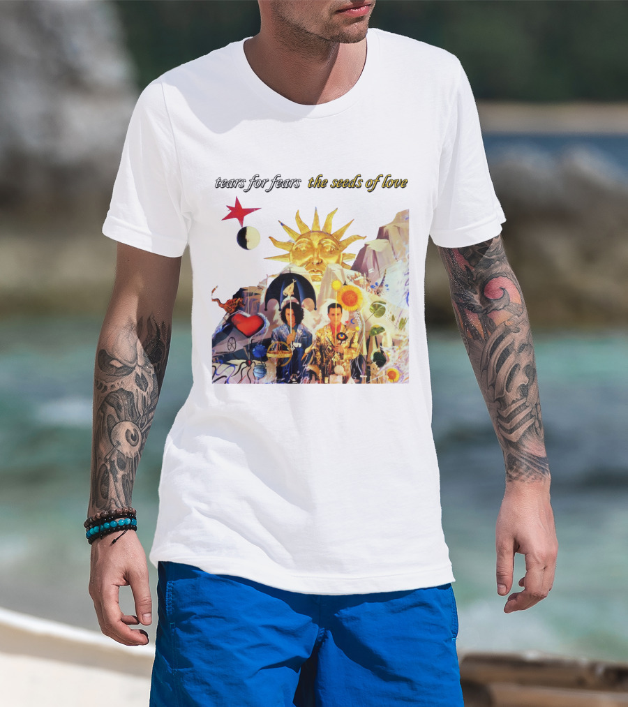 Tears For Fears The Seeds Of Love Album Cover Artwork T-Shirt