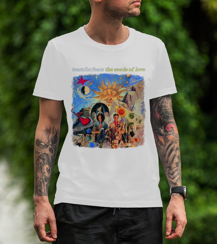 Tears For Fears The Seeds Of Love Sun Collage T-Shirt