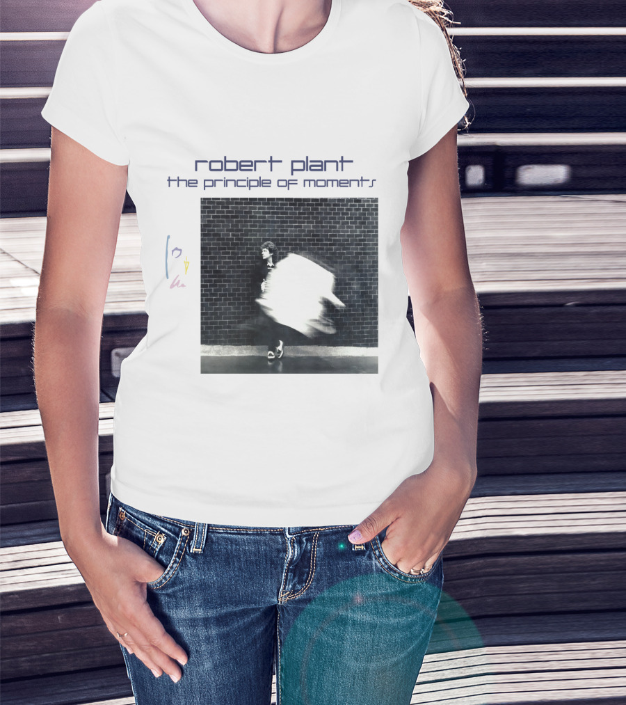 Robert Plant The Principle Of Moments Album Cover T-Shirt
