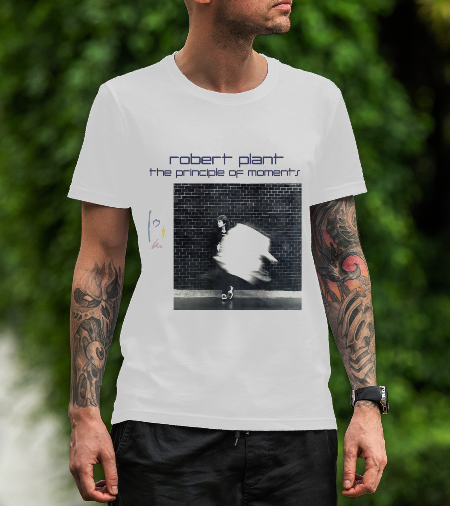 Robert Plant The Principle Of Moments Album Cover T-Shirt