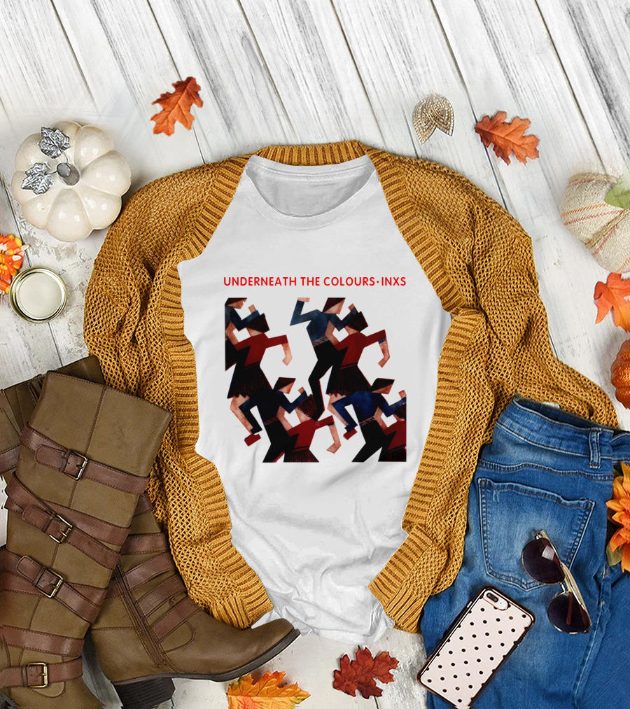 INXS Underneath The Colours Dance Figures T-Shirt