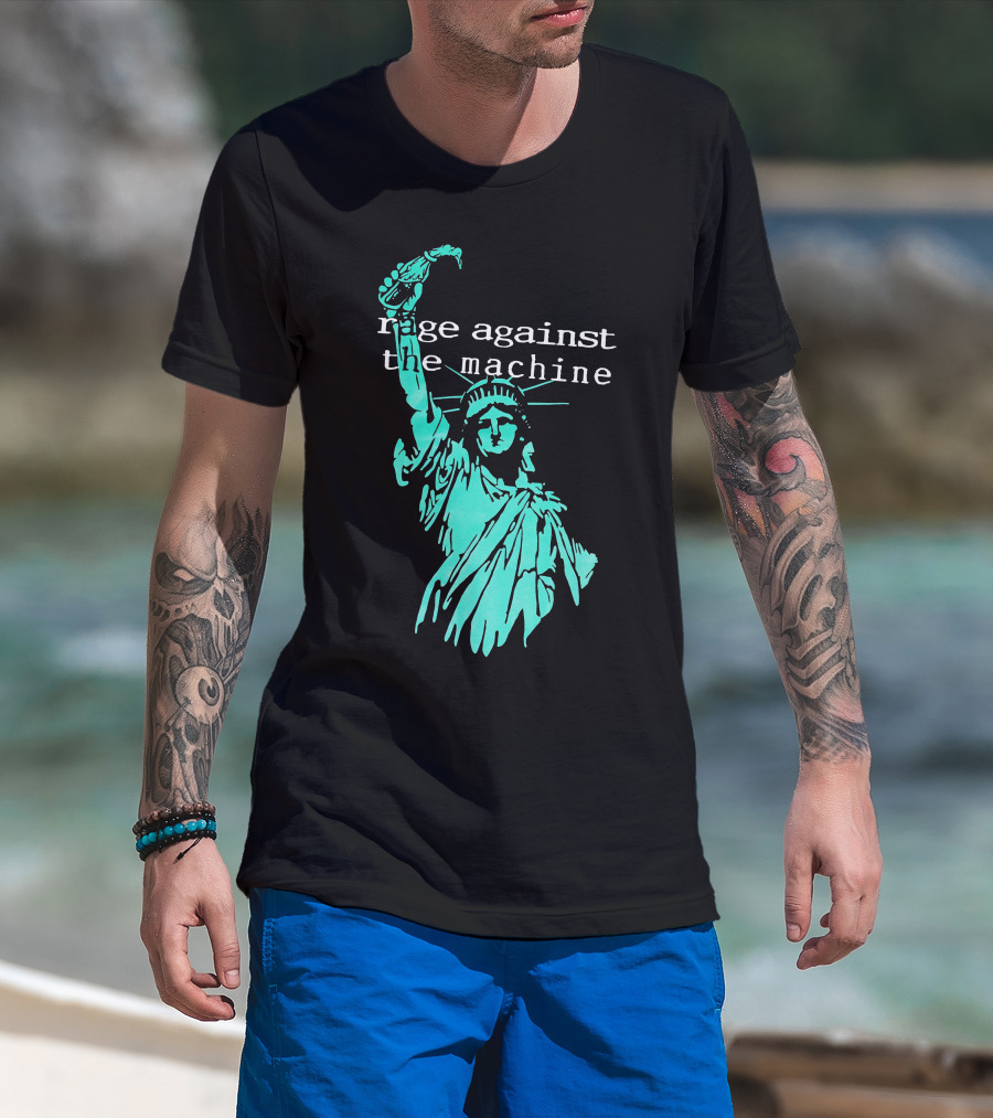 Rage Against The Machine Liberty Torch T-Shirt