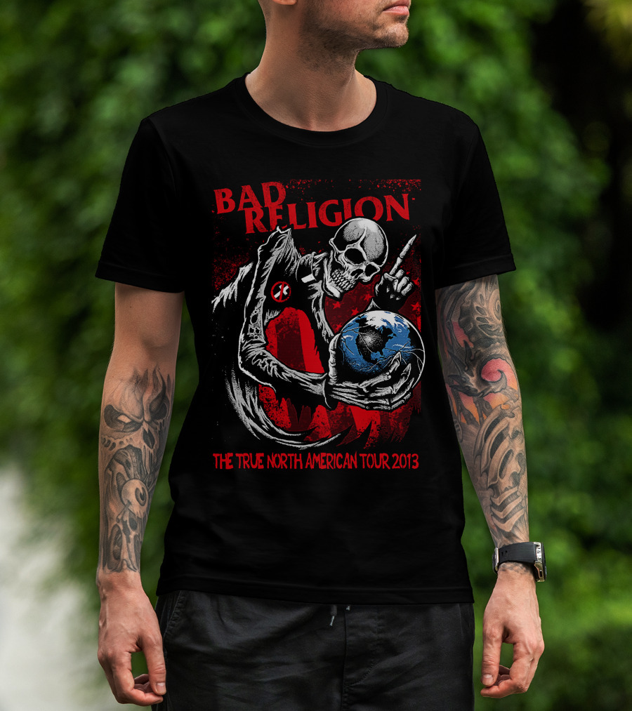 Bad Religion The True North American Tour 2013 T-Shirt