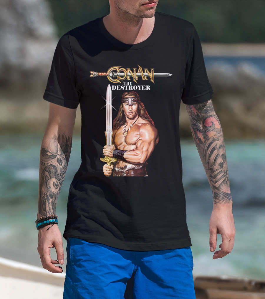 Conan The Destroyer Sword Warrior T-Shirt