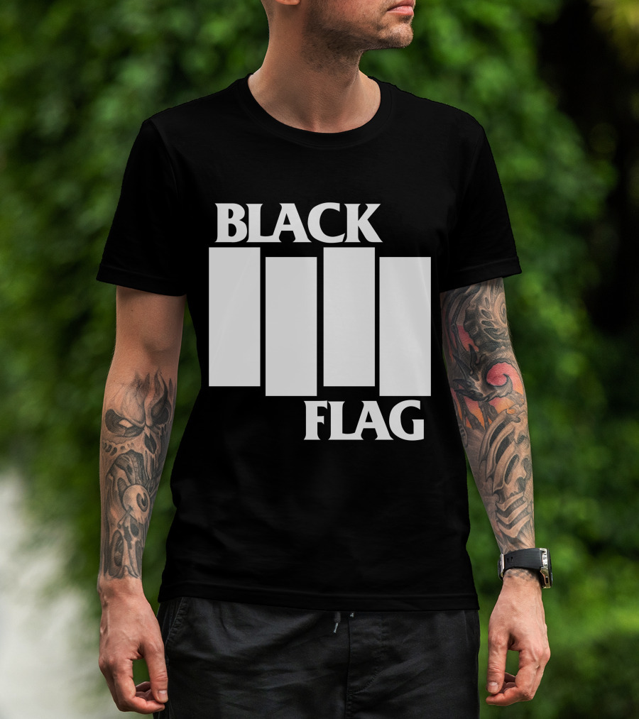 Black Flag Logo Blf B T-Shirt