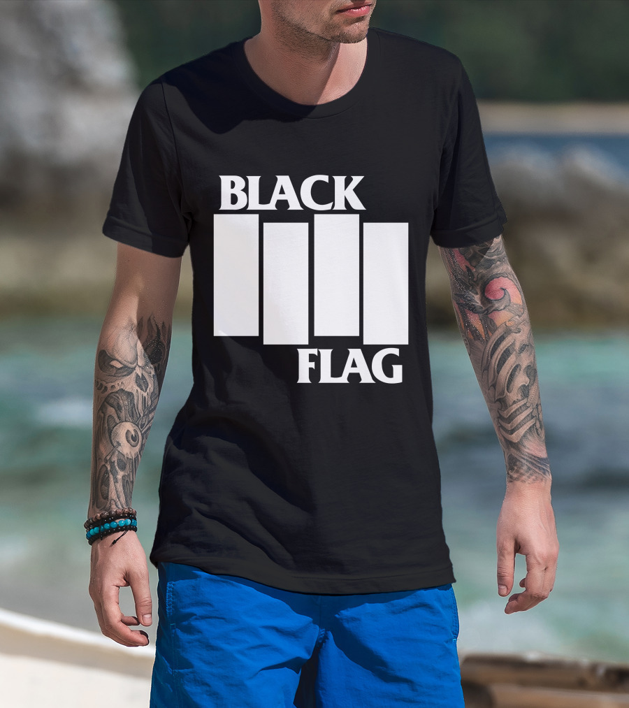 Black Flag Logo Blf B T-Shirt