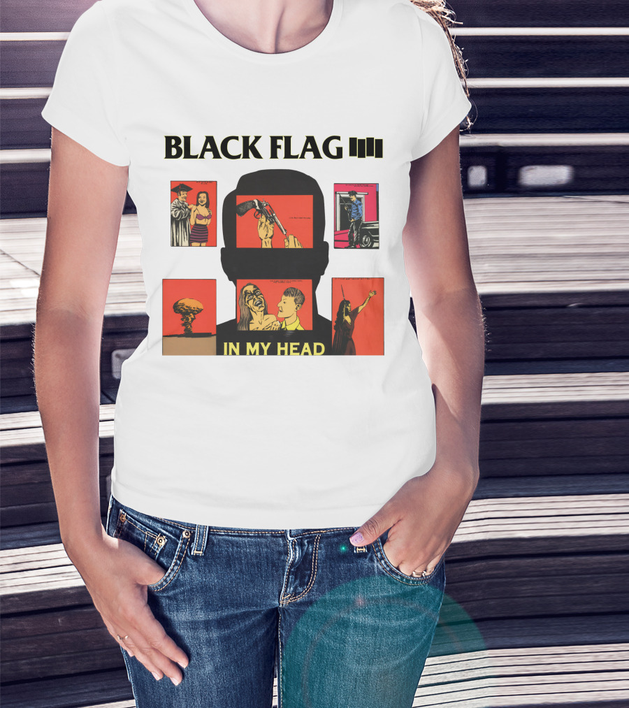 Black Flag In My Head T-Shirt