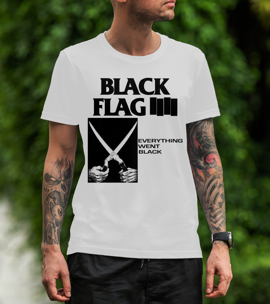 Black Flag Everything Went Black T-Shirt