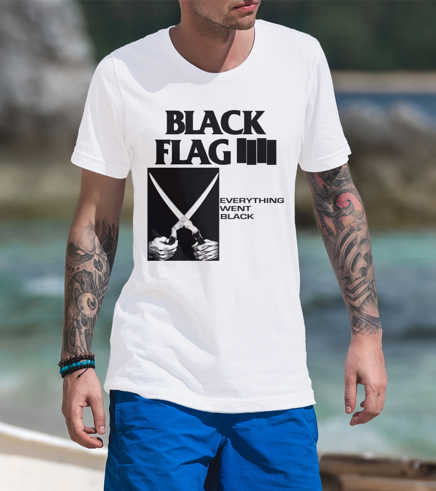 Black Flag Everything Went Black T-Shirt