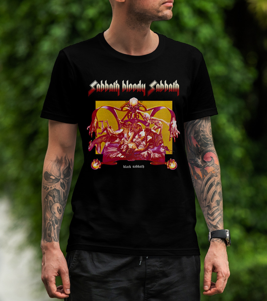 Sabbath Bloody Sabbath Black Sabbath Album Artwork T-Shirt