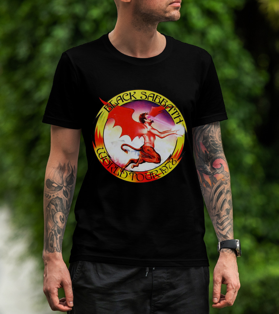 Black Sabbath World Tour 1978 T-Shirt