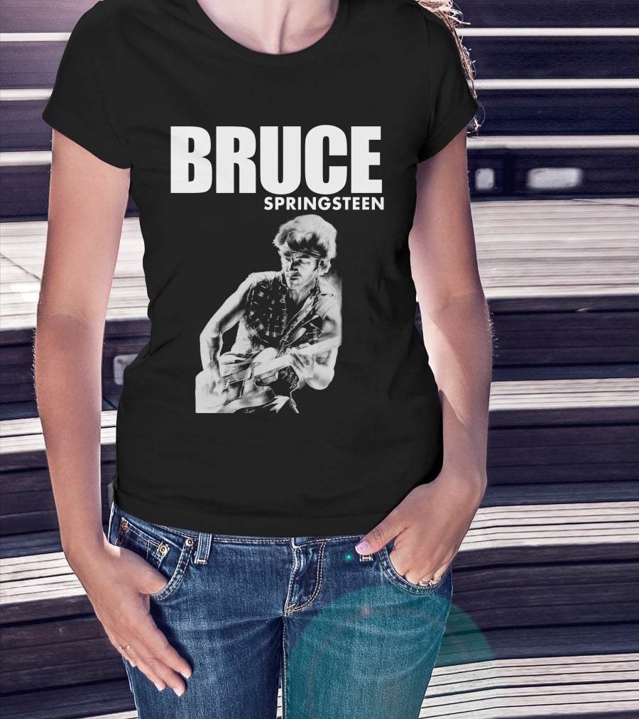 Bruce Springsteen Rock Music Brs T-Shirt