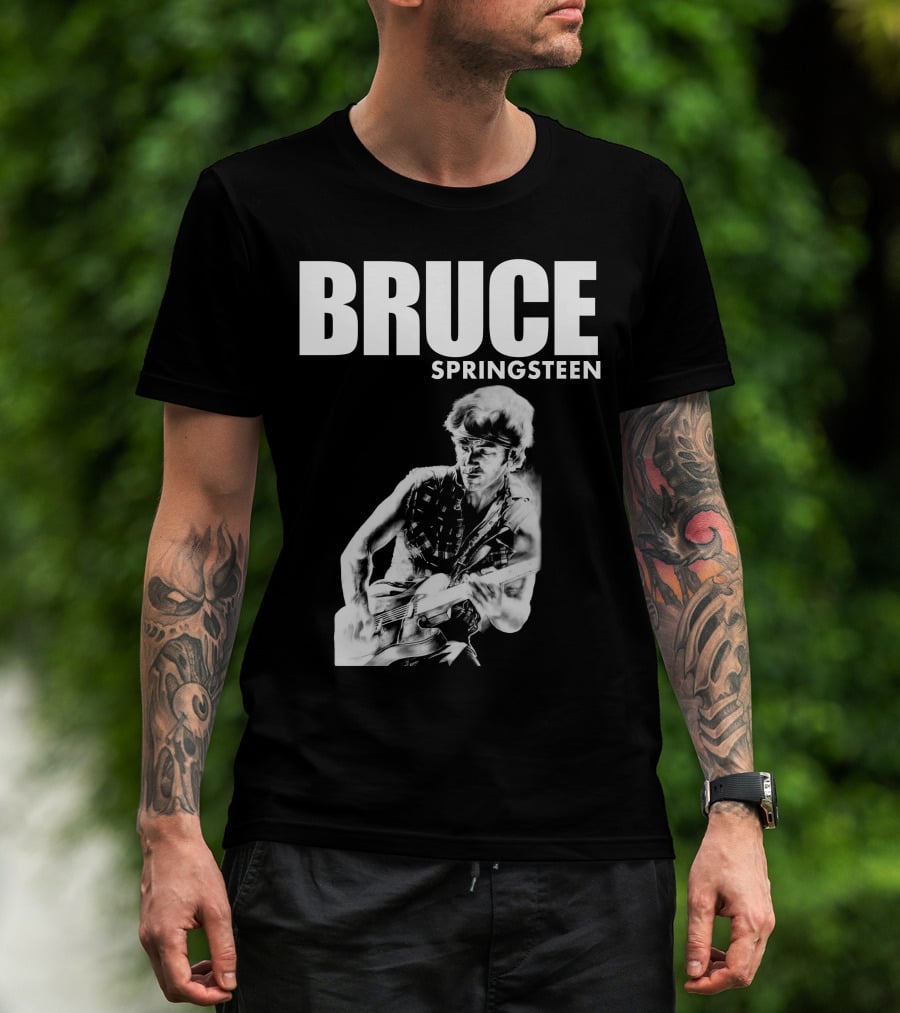 Bruce Springsteen Rock Music Brs T-Shirt