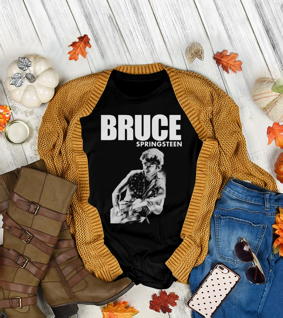 Bruce Springsteen Rock Music Brs T-Shirt