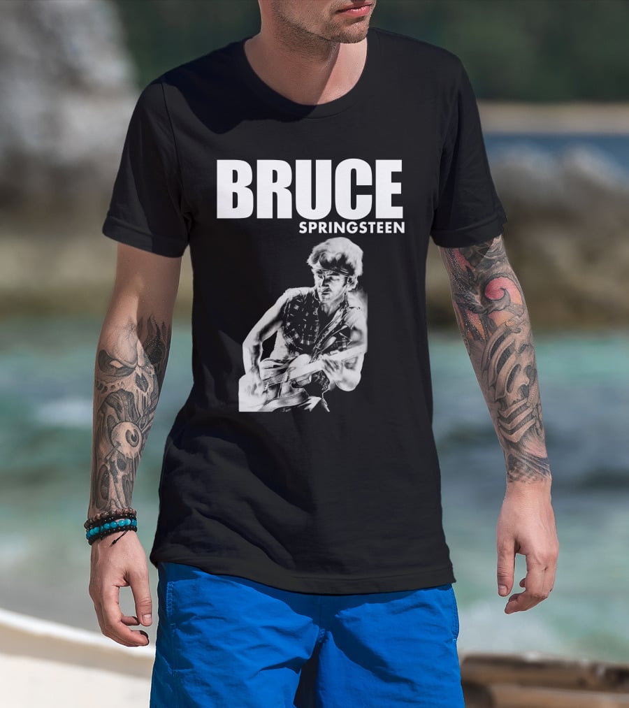 Bruce Springsteen Rock Music Brs T-Shirt
